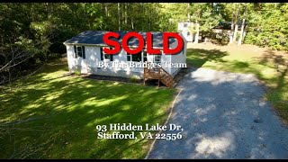 SOLD - 93 Hidden Lake Dr, Stafford VA 22556 | The Bridges Team