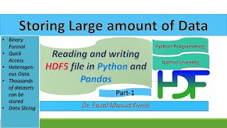 Read Write HDF5 Part-1