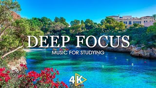 Deep Focus Music To Improve Concentration - 12 Hours of Ambient Study Music to Concentrate #825