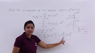 Z-Transform of Basic Signal Problem Example 2