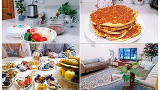 روتين يوم شتاء دافئ 🏡تنظيف طبخ سويت اطيب عشاء😋