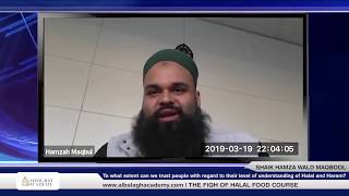 Trusting People Regarding Haram and Halal Food? | Shaykh Hamzah Wald Maqbul