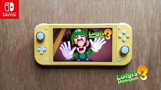 Luigi's mansion 3 gameplay Nintendo switch lite
