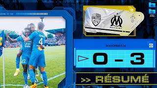 Lorient 0 - 3 OM ⎢ Le résumé du match