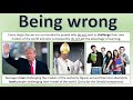 Study Skills: Why being wrong is good