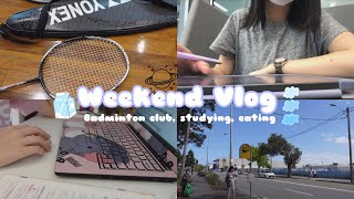 Vlog#4 How I spend my weekend in Australia as a uni student? | a vlog💜
