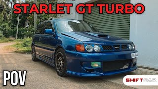 Toyota Starlet GT Turbo POV Drive GoPro 9