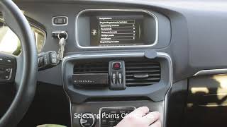 Volvo V40 D2 Chapter 5 - SatNav & Infotainment