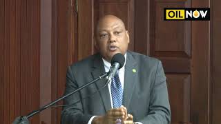 ExxonMobil contract release - Minister of Natural Resources, Raphael Trotman