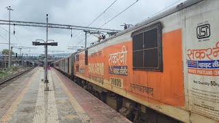 BUMPER OFFLINK TKD WAP7 SAKARNI CEMET LIVERY ON PATNA CSMT EXPRESS 🔥♥️🙌