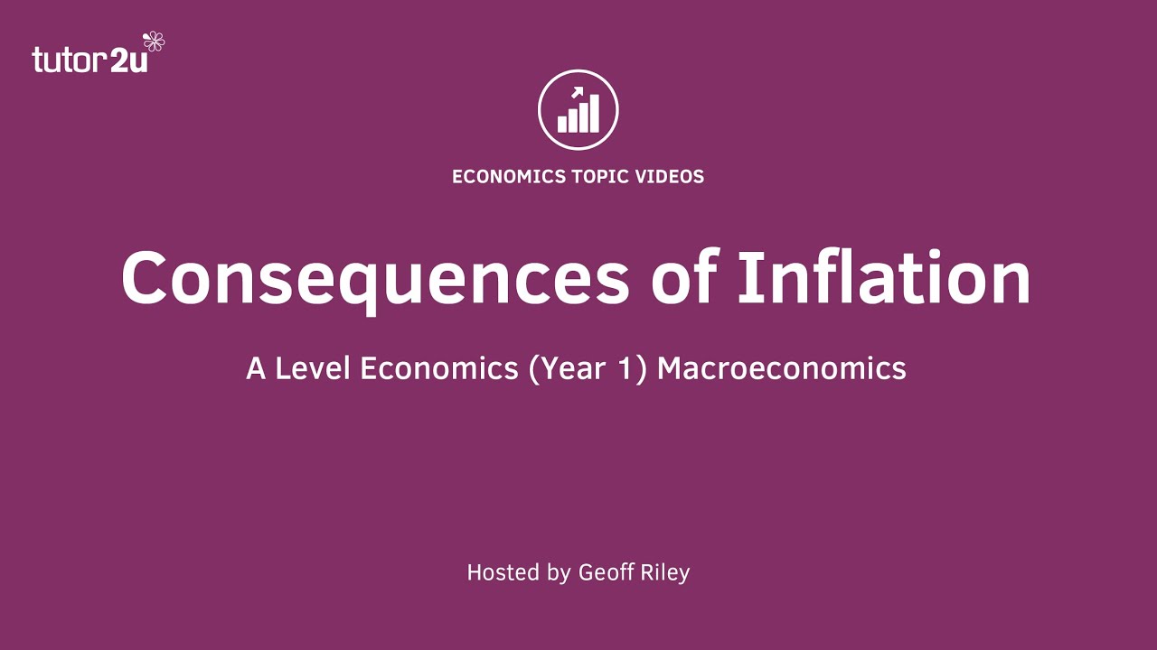 Consequences Of Inflation I A Level And IB Economics - YouTube