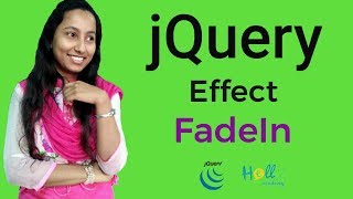 jQuery Basic Tutorial (Bangla) | jQuery fadeIn effect