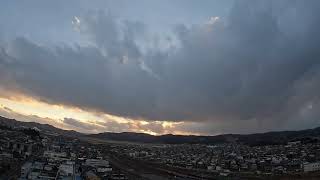 4K Time Lapse（タイムラプス）動画。後半雪が降ります。