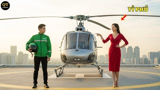 Nữ Tỷ Phú Thách Anh Xe Ôm: “Bay Được Tôi Sẽ Cưới Anh!” – Và Cái Kết Khiến Ai Cũng Sững Sờ