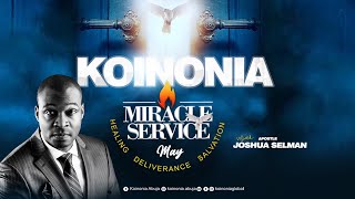 MAY 2022 MIRACLE SERVICE WITH APOSTLE JOSHUA SELMAN II29I05I2022II