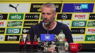 BVB-Pressekonferenz mit Marco Rose vor dem Spiel gegen Mainz 05