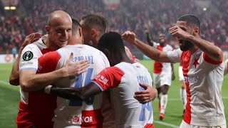 Slavia Prague 2:2 Feyenoord | Europa Conference League | All goals and highlights | 25.11.2021