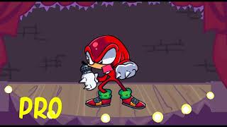 FNF Character Test  Gameplay VS Playground  VS Confronting Yourself  VS Sonicexe  VS Knuckles mp4