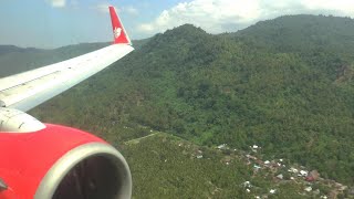 Lion Air Boeing 737-900ER [PK-LHO] beautiful flight from Surabaya to Manado