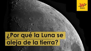 ¿Por qué la Luna se aleja de la Tierra?
