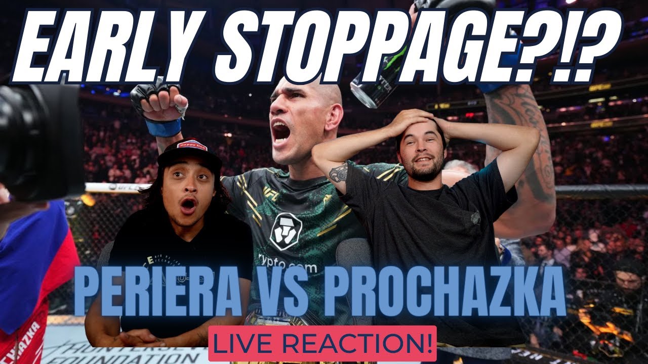 Alex Pereira KO's Jiri Prochazka UFC 295 Reaction!! - YouTube