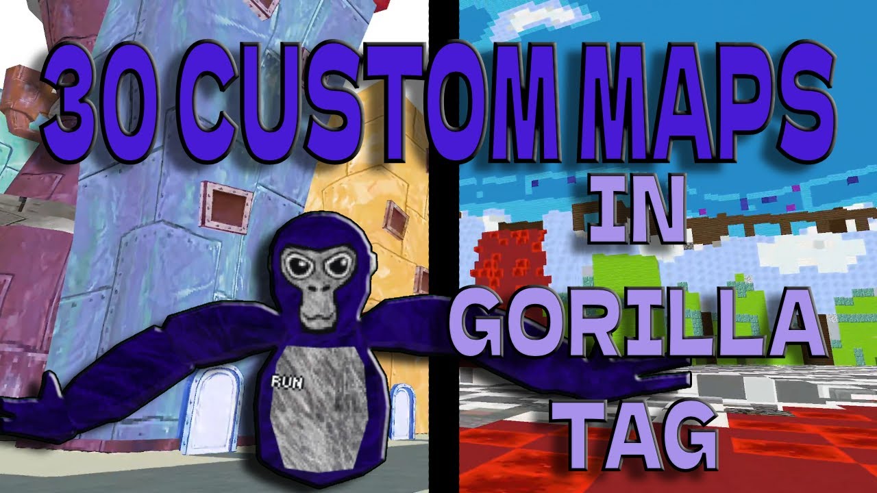 Exploring 30 Custom Gorilla Tag Maps Youtube