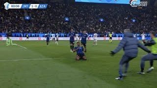 Denzel Dumfries Goal, Inter vs Atalanta 2-0 All Goals Highlights