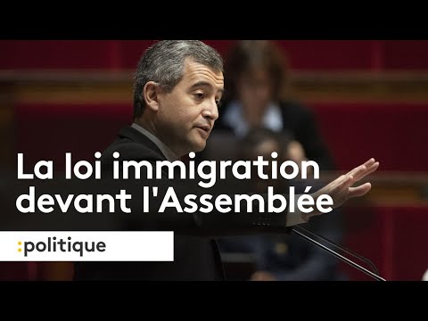 Le Projet De Loi Immigration Arrive à L'Assemblée - YouTube