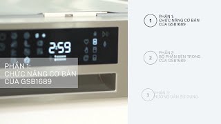 Hướng dẫn sử dụng Máy rửa bát GSB1689 l Feuer