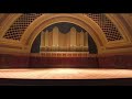 schumann fuge über bach op.60 nr.4 hill auditorium joel hastings organ