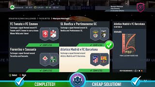 FIFA 23 Marquee Matchups – Atletico Madrid v FC Barcelona SBC - Cheapest Solution & Tips
