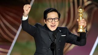“They gave me an opportunity to try again” Ke Huy Quan’s emotional Golden Globes speech