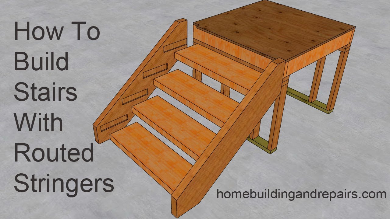 Youtube How To Layout Stair Stringers