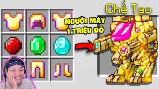 JAYGRAY CHẾ TẠO THÀNH CÔNG NGƯỜI MÁY 1 TRIỆU ĐÔ TRONG MINECRAFT | Thử Thách Sáng Tạo Robot JayGrayVN