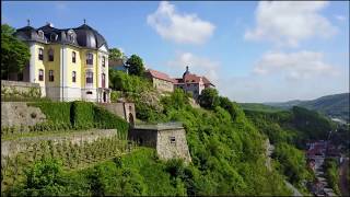 Anflug Dornburger Schlösser. DJI Mavic Pro.