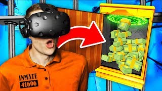 Making INFINITE MONEY In VR PRISON