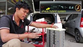 check hybrid system prius 2010