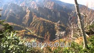 紅葉の白山・加賀禅定道～中宮道　121019 21