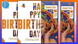 How to Design a Stunning Birthday Flyer with PixelLab | 2025 Guide