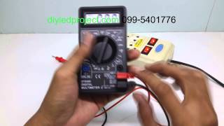 Digital Multimeter ดิจิตอลมัลติมิเตอร์ DT830D