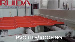 Production of ASA UPVC Roofing Sheet / Roof Tiles