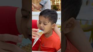 Baby trying ice cream for d 1st time🍦#shorts #trending #youtubeshorts #funny #baby #love #icecream