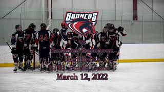 Gibbons Broncos vs Beaumont Buccaneers Highlights | NJHL Finals, Game 1 | March 12, 2022