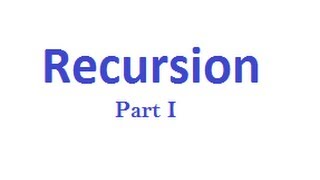 Java Programming - Tutorial 16 (Recursion Part 1)