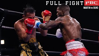 Martin vs Duno FULL FIGHT: January 1, 2022 | PBC on FOX