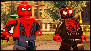 Lego Marvel's Avengers | Spiderman free roam.