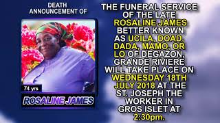 Rosaline James short