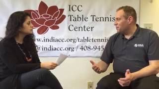 Q4 - Gordon Kaye, USATT CEO, Interview at ICC Table Tennis Center