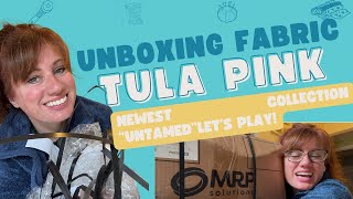 Unboxing Tula Pink’s “Untamed” Fabric Collection | Quilting Your Legacy with the Best Prices! 🎉