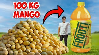100 Kg Mango = How Much Frooti ?